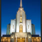 Rexburg Temple at Night