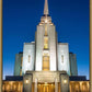 Rexburg Temple at Night