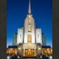 Rexburg Temple at Night