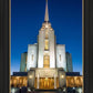 Rexburg Temple at Night