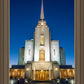 Rexburg Temple at Night