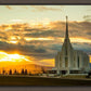 Rexburg Temple - Sunset