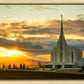 Rexburg Temple - Sunset