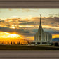 Rexburg Temple - Sunset