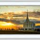 Rexburg Temple - Sunset