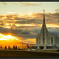 Rexburg Temple - Sunset