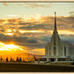 Rexburg Temple - Sunset