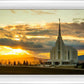 Rexburg Temple - Sunset