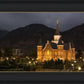 Provo City Center at Night