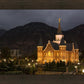 Provo City Center at Night