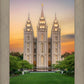 Salt Lake Morning Glow