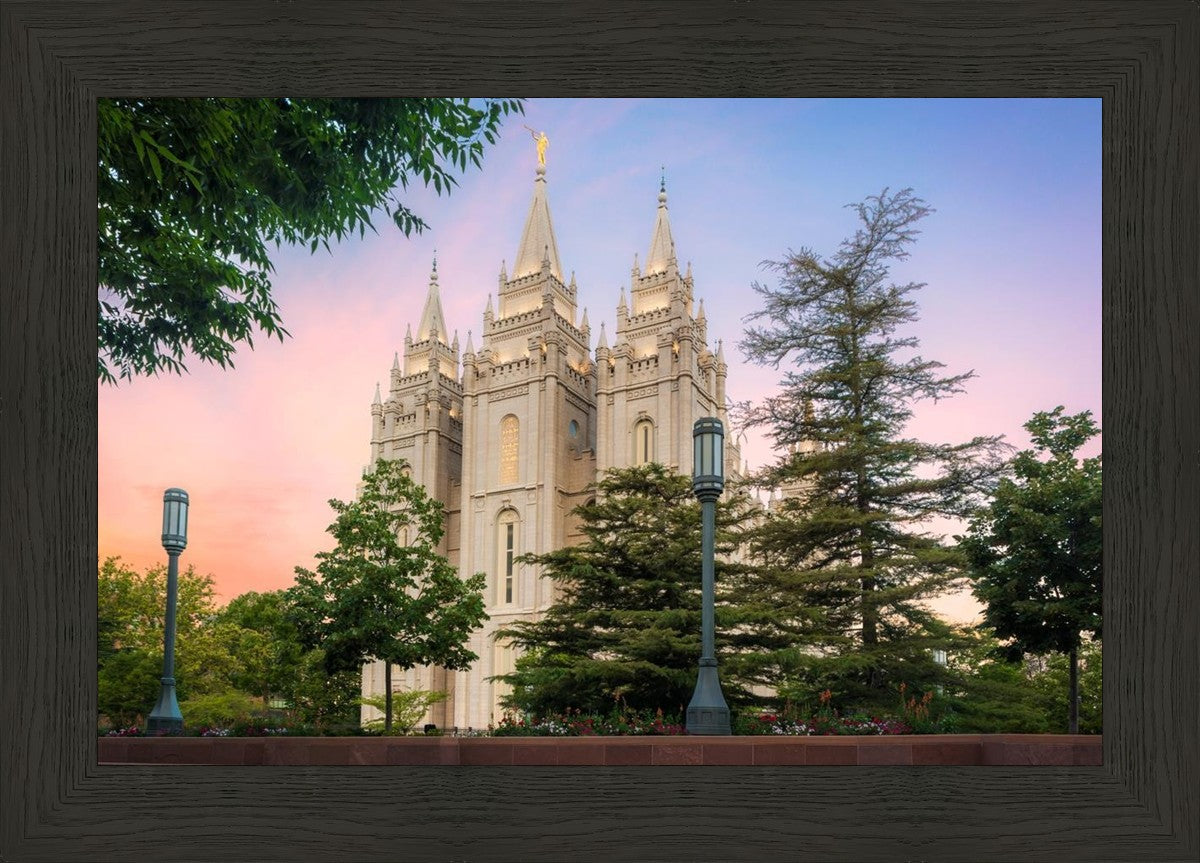 Salt Lake Soft Summer Sunrise