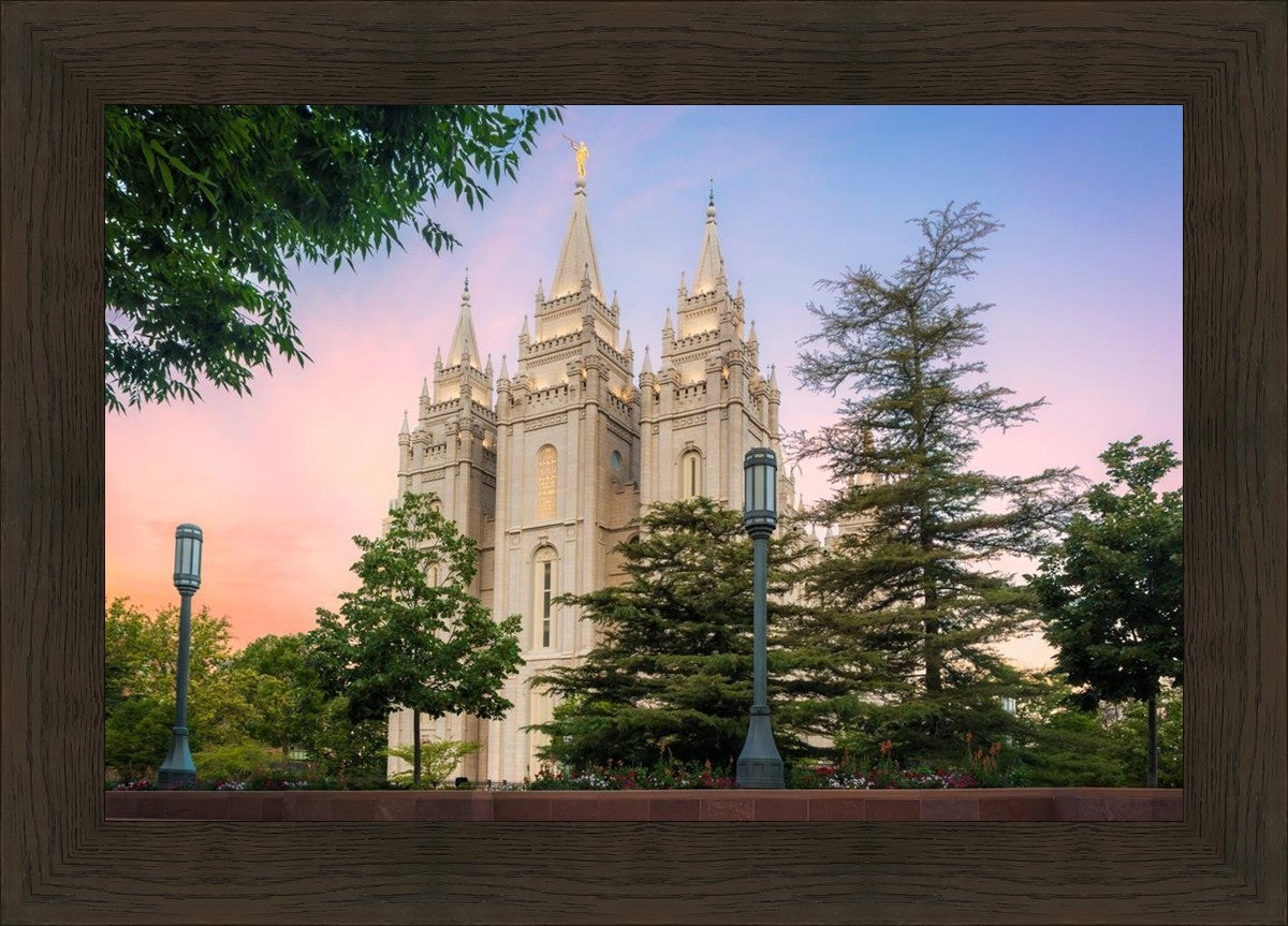 Salt Lake Soft Summer Sunrise