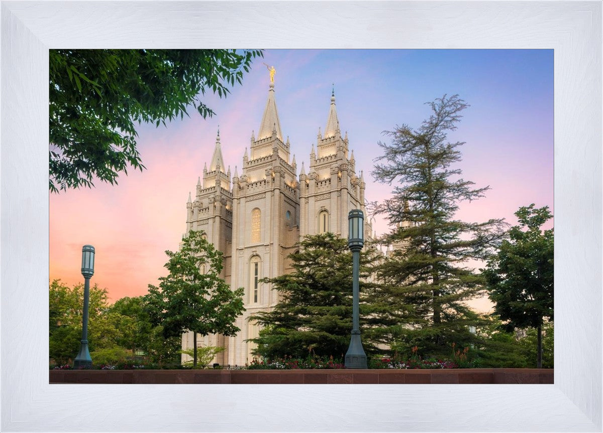 Salt Lake Soft Summer Sunrise