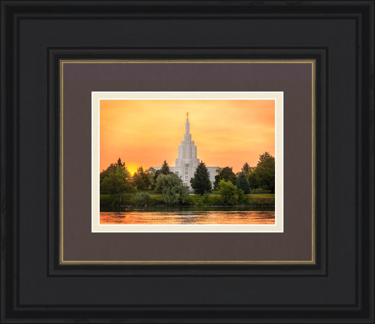 Idaho Falls Temple - Across the River