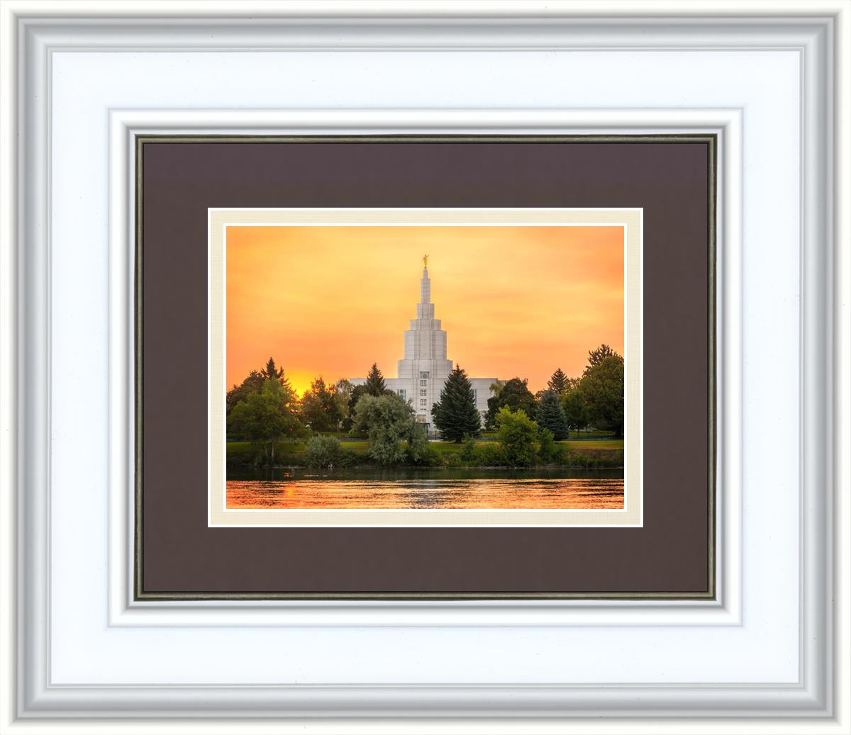 Idaho Falls Temple - Across the River