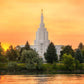 Idaho Falls Temple - Across the River