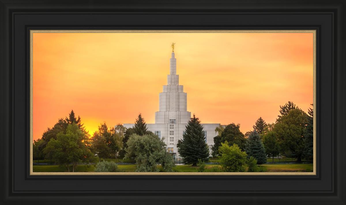 Idaho Falls Temple - Across the River