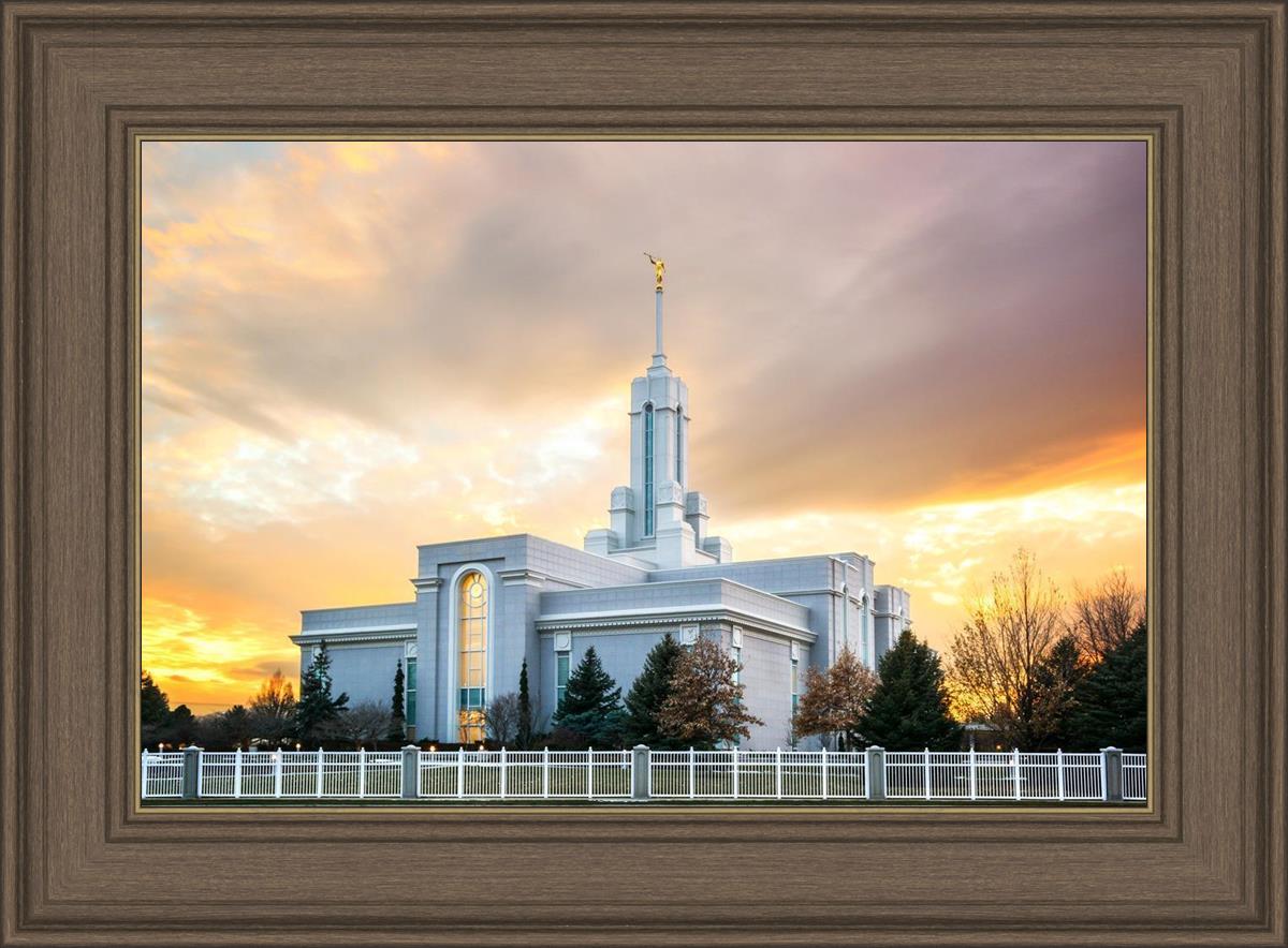Mount Timpanogos - Burning Sky