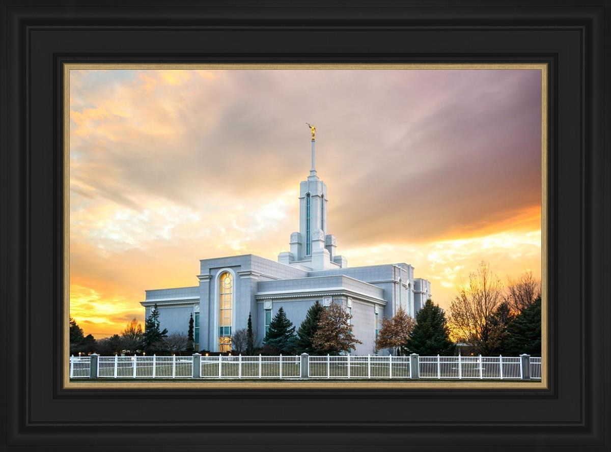 Mount Timpanogos - Burning Sky
