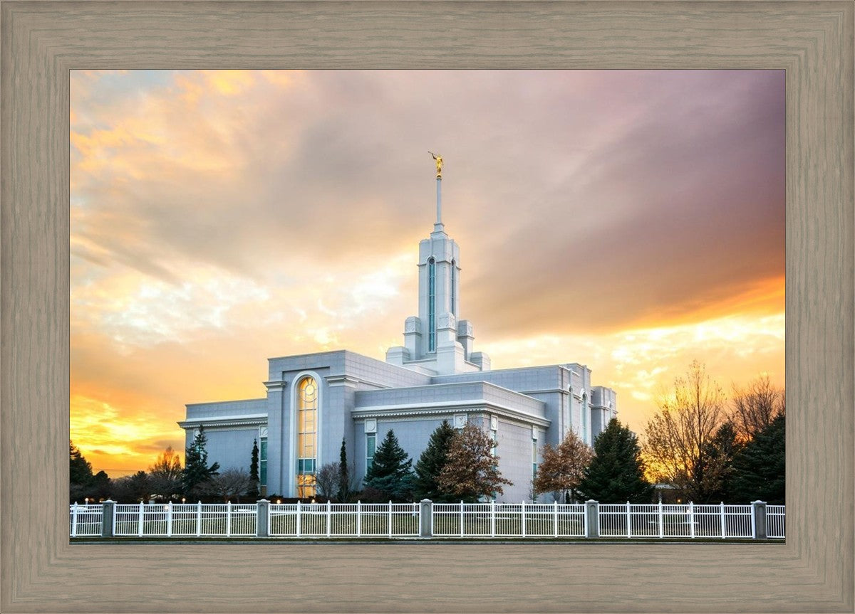 Mount Timpanogos - Burning Sky