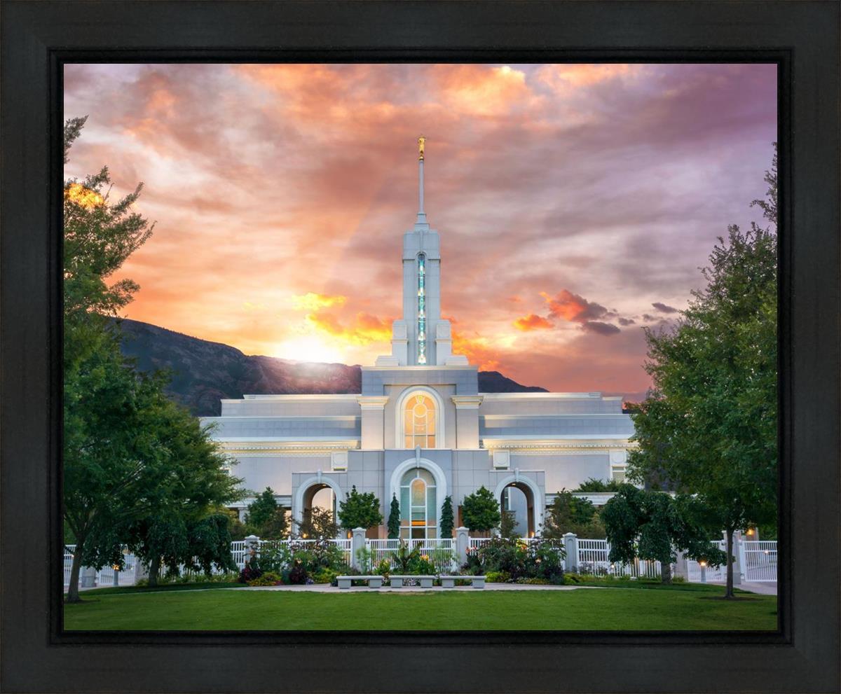 Mount Timpanogos - Morning Burst