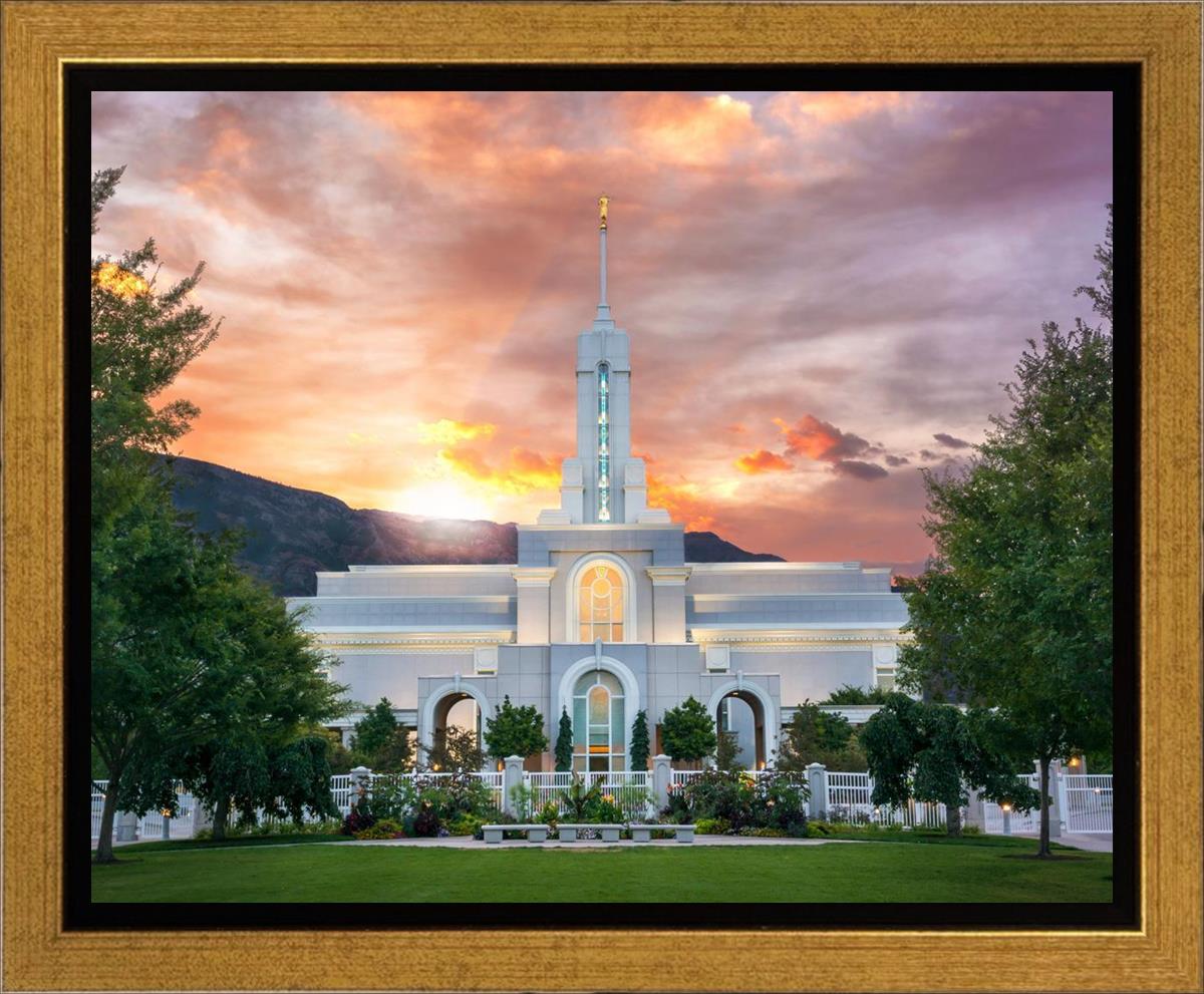 Mount Timpanogos - Morning Burst