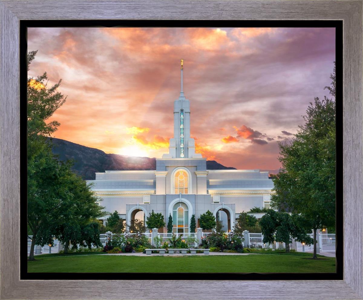 Mount Timpanogos - Morning Burst