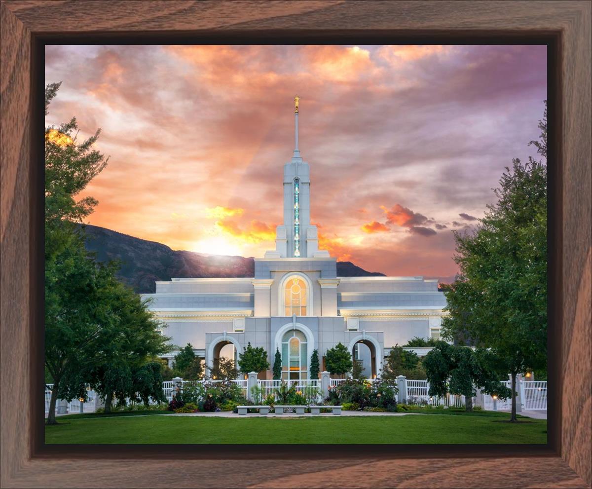 Mount Timpanogos - Morning Burst