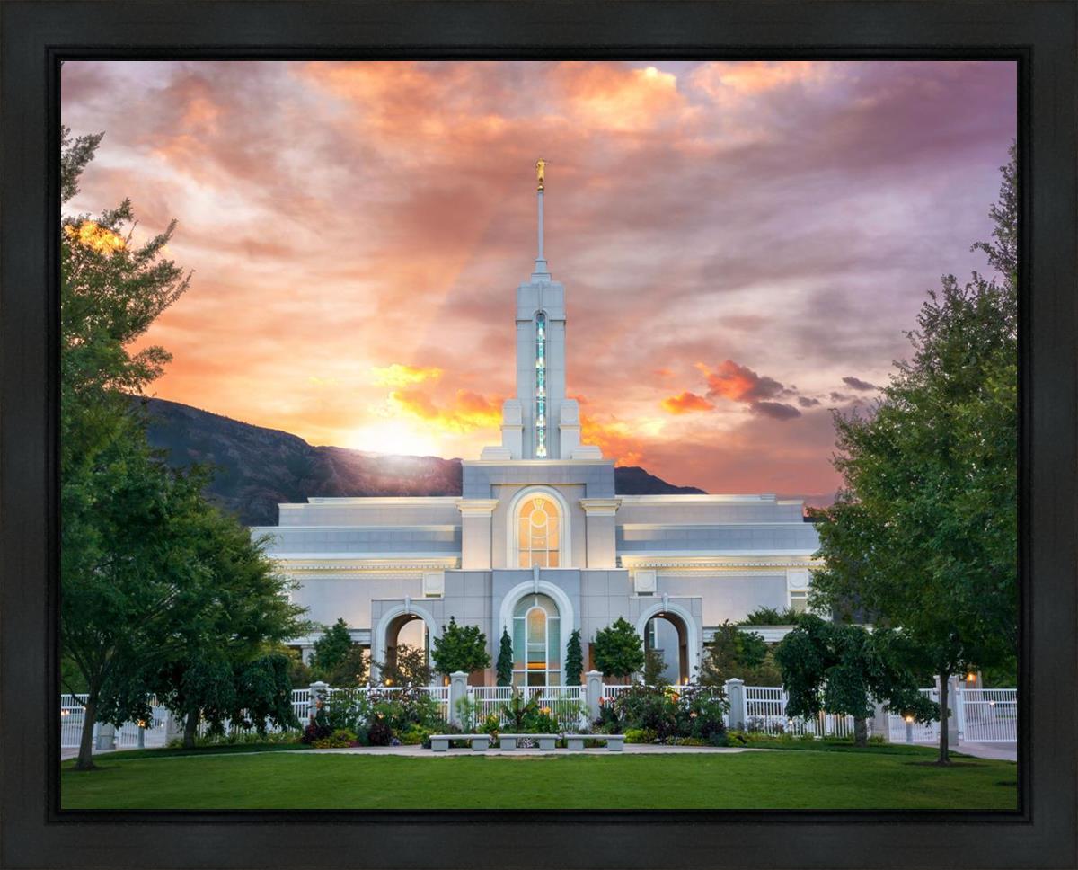 Mount Timpanogos - Morning Burst