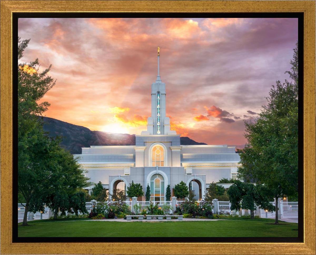 Mount Timpanogos - Morning Burst