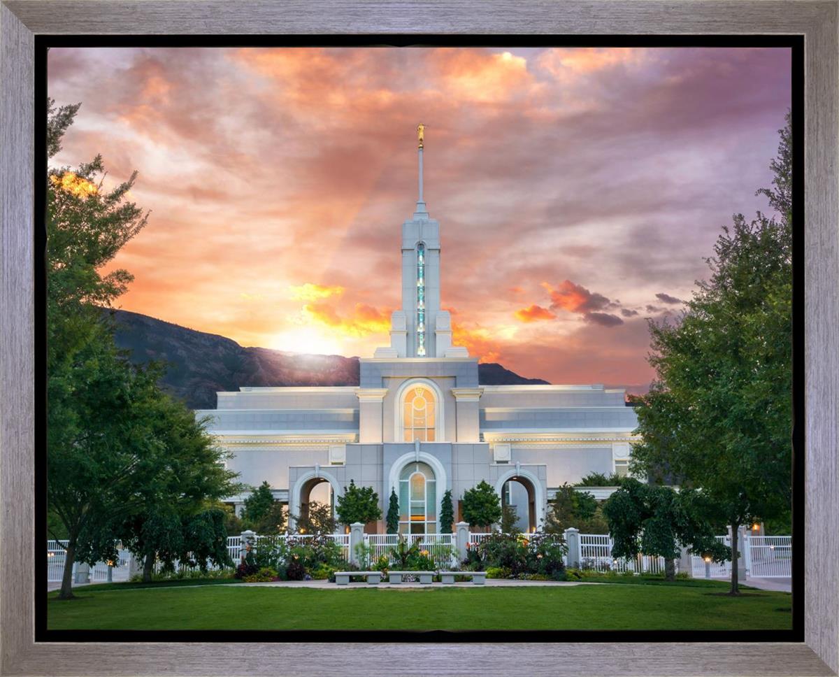 Mount Timpanogos - Morning Burst
