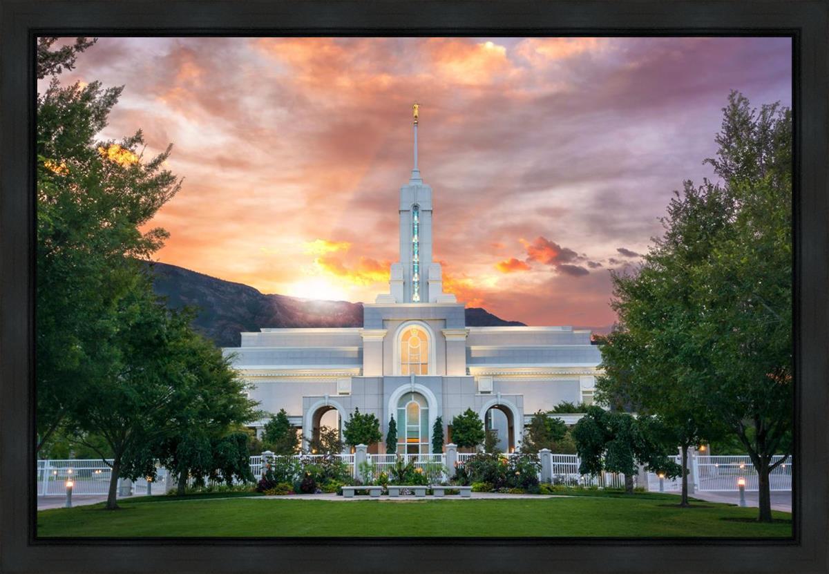 Mount Timpanogos - Morning Burst