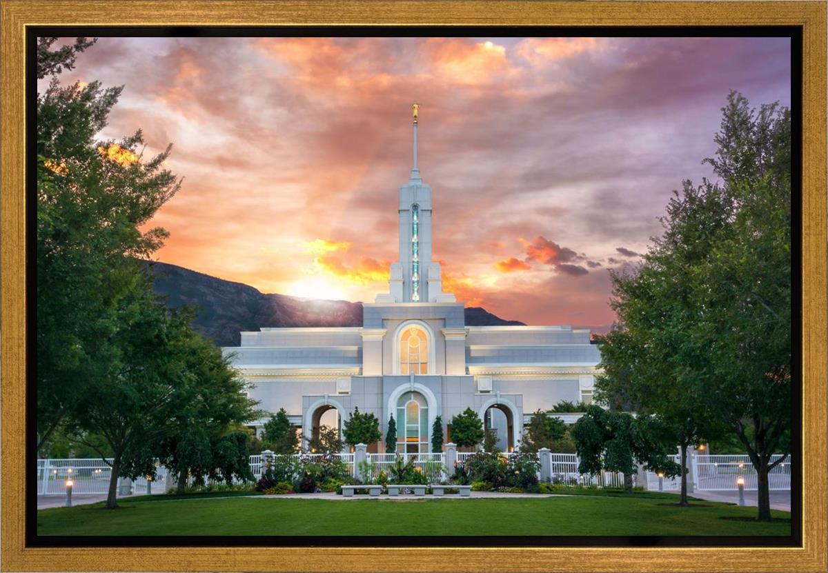 Mount Timpanogos - Morning Burst