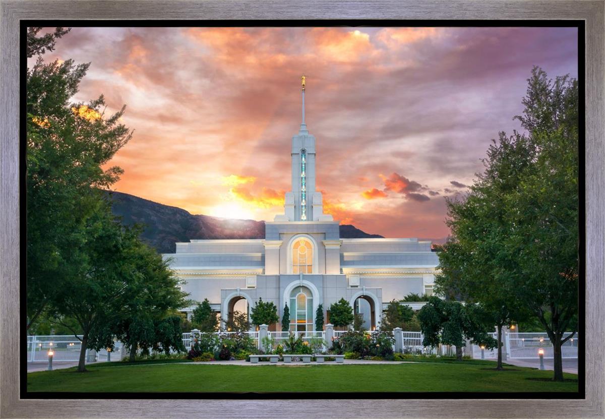 Mount Timpanogos - Morning Burst