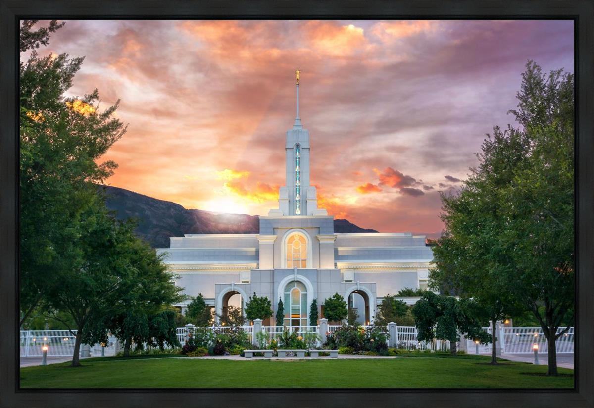 Mount Timpanogos - Morning Burst