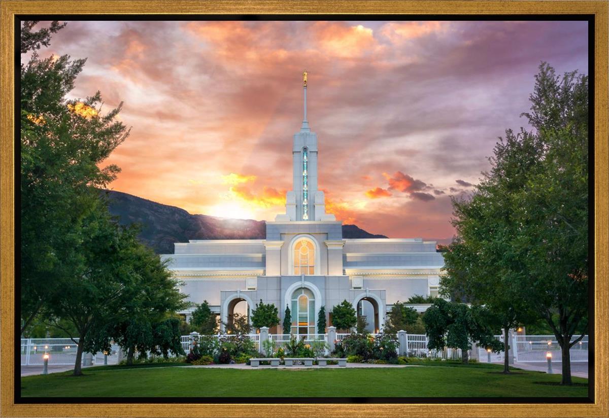 Mount Timpanogos - Morning Burst