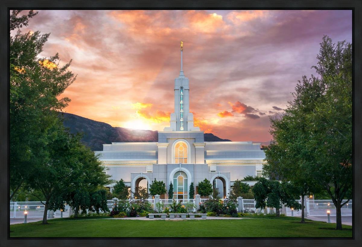 Mount Timpanogos - Morning Burst