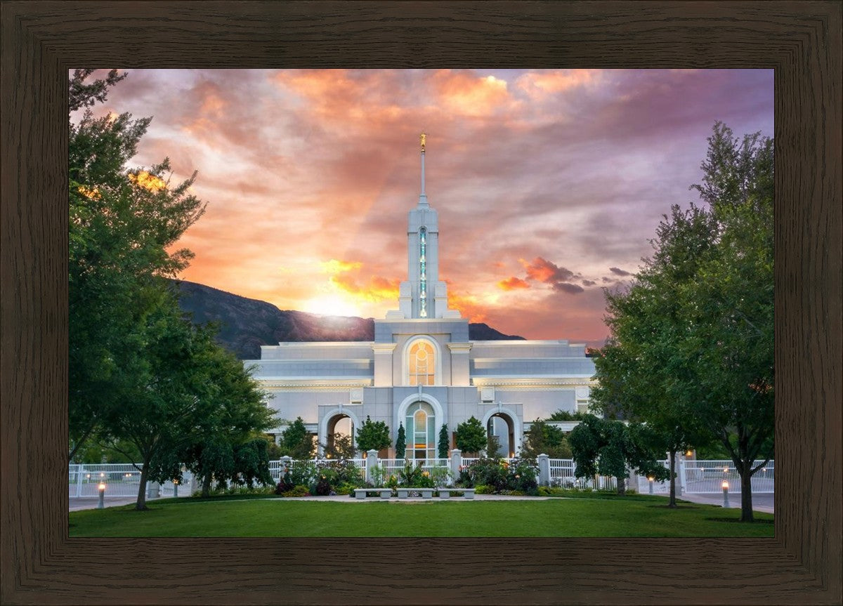 Mount Timpanogos - Morning Burst