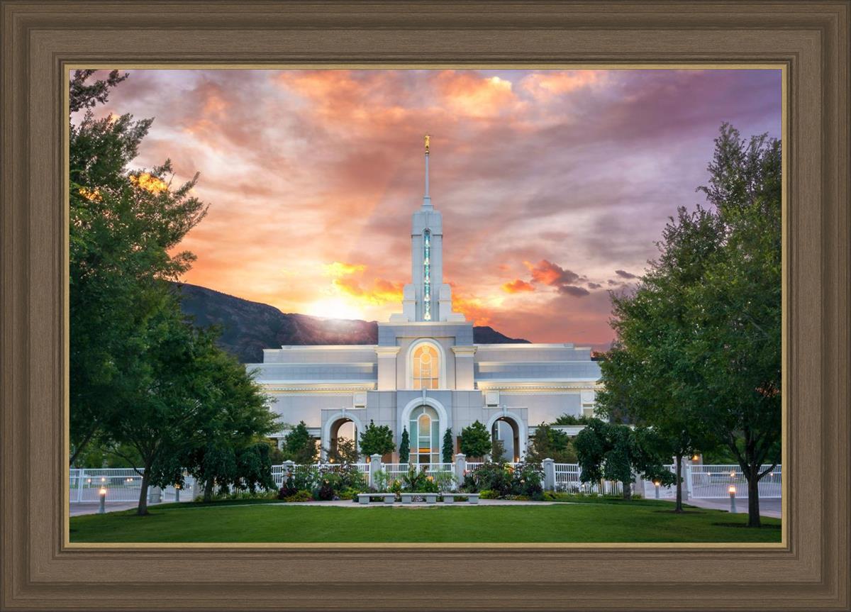Mount Timpanogos - Morning Burst
