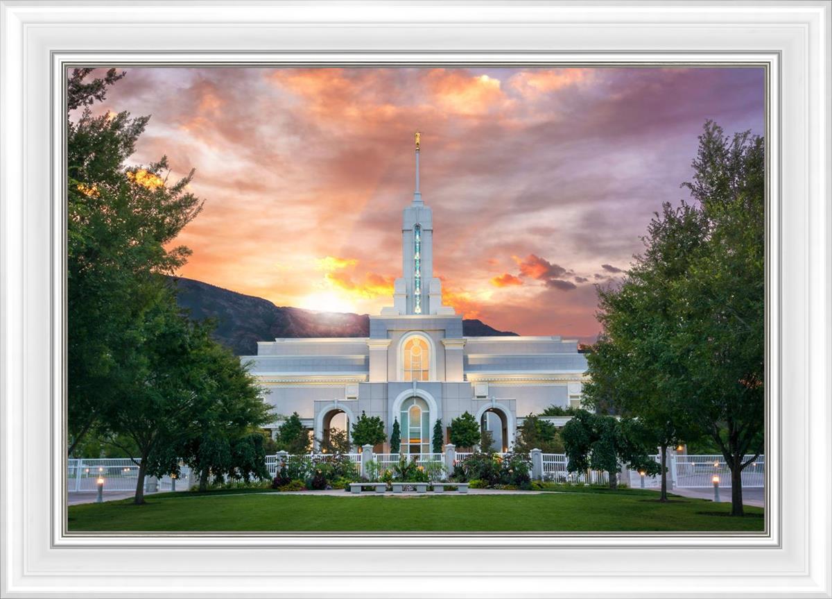Mount Timpanogos - Morning Burst