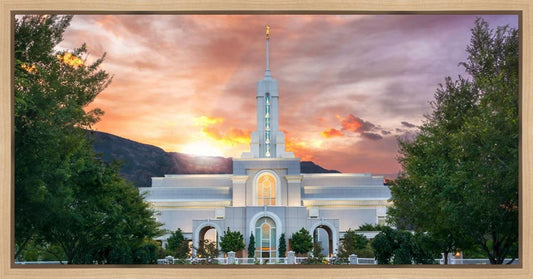 Mount Timpanogos - Morning Burst