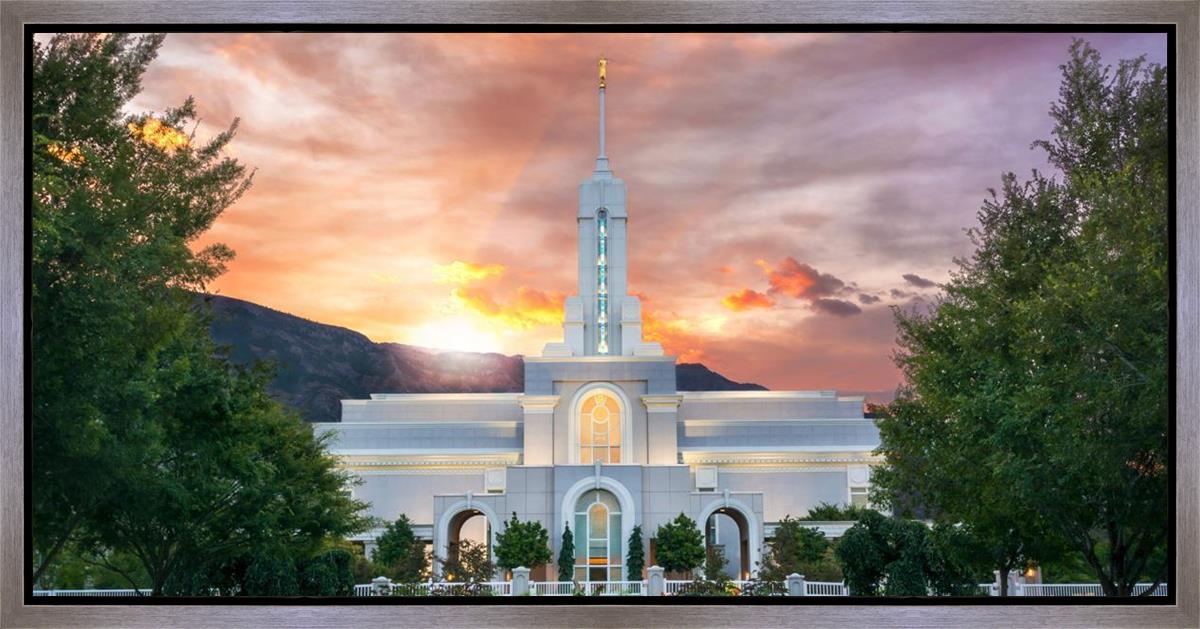 Mount Timpanogos - Morning Burst
