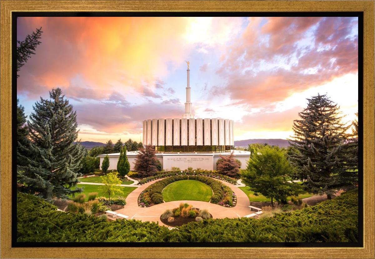 Provo Back Landscape