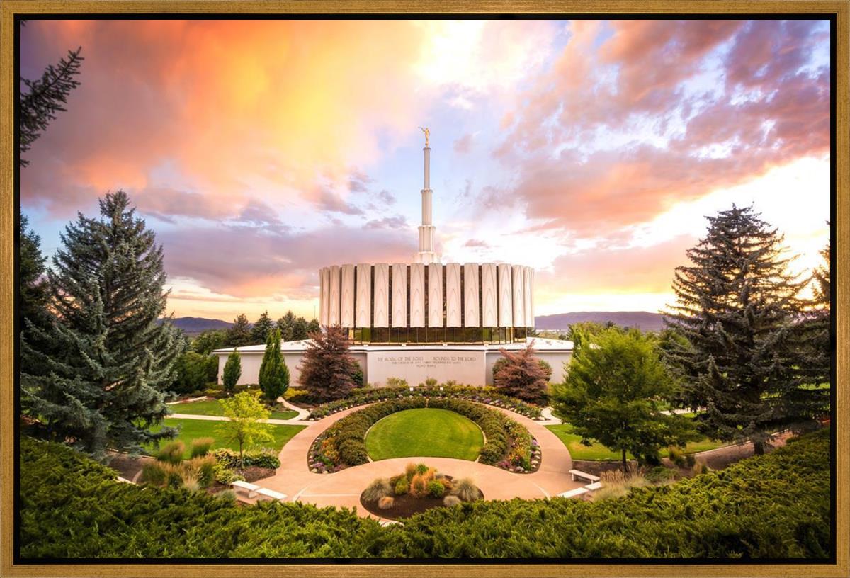Provo Back Landscape
