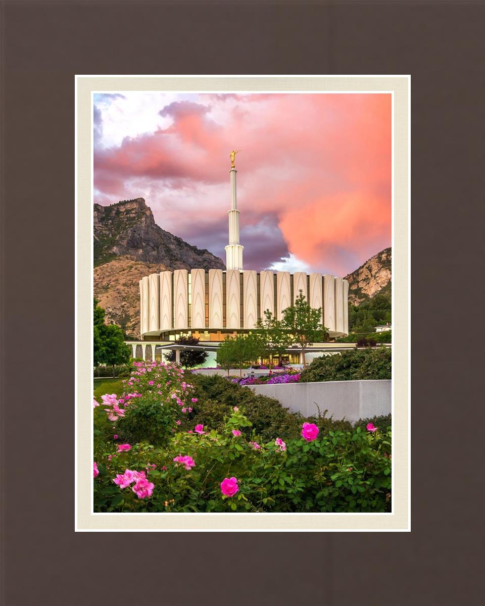 Provo Temple - Summer Sky