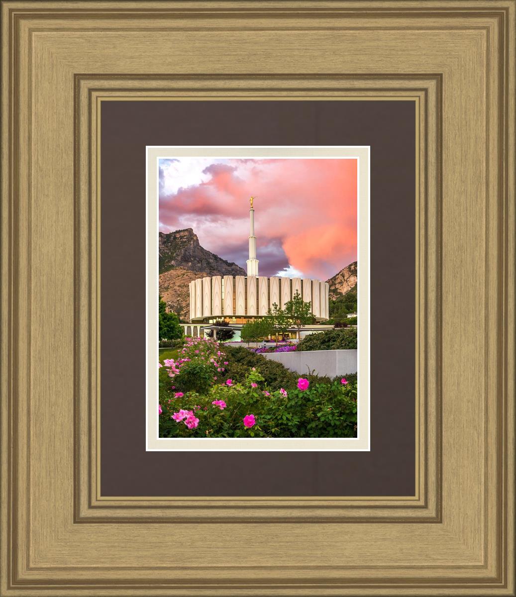Provo Temple - Summer Sky