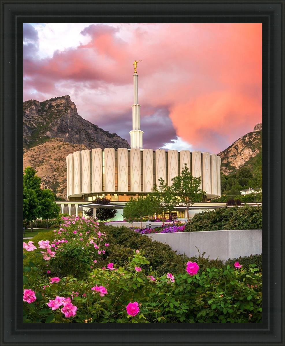 Provo Temple - Summer Sky