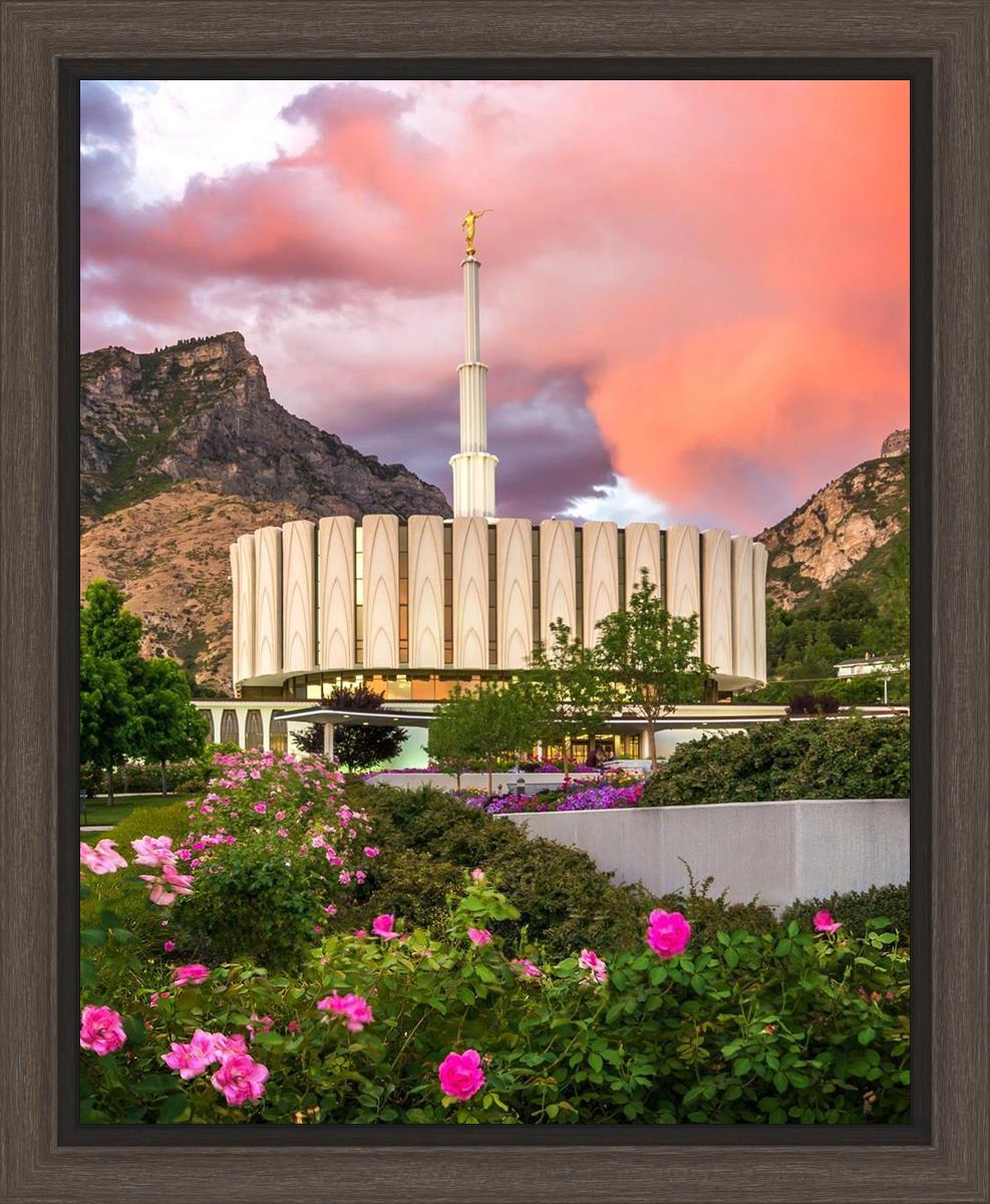 Provo Temple - Summer Sky