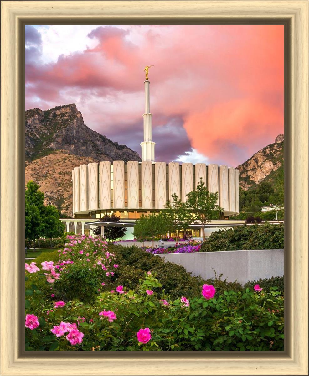 Provo Temple - Summer Sky